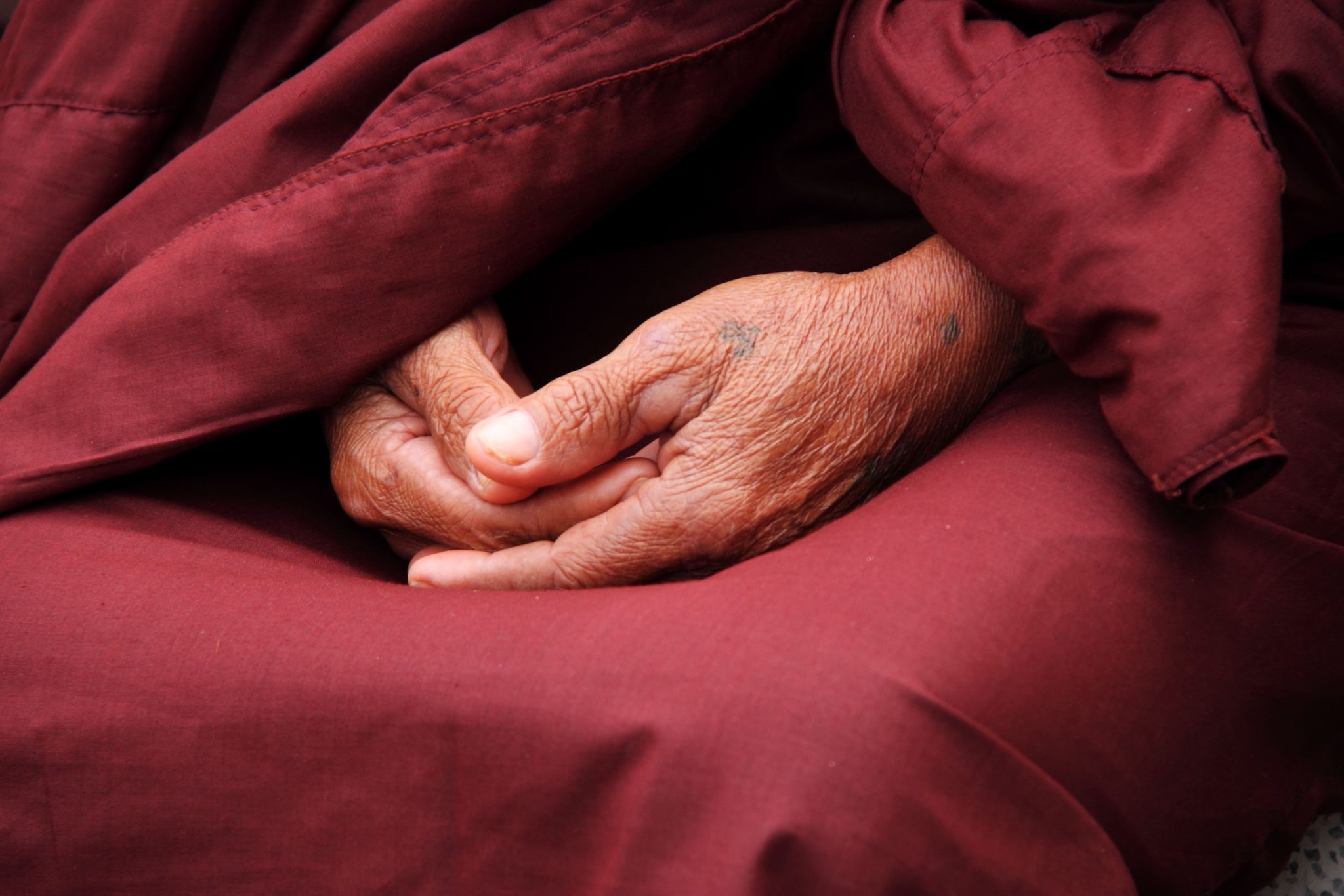 meditation hands