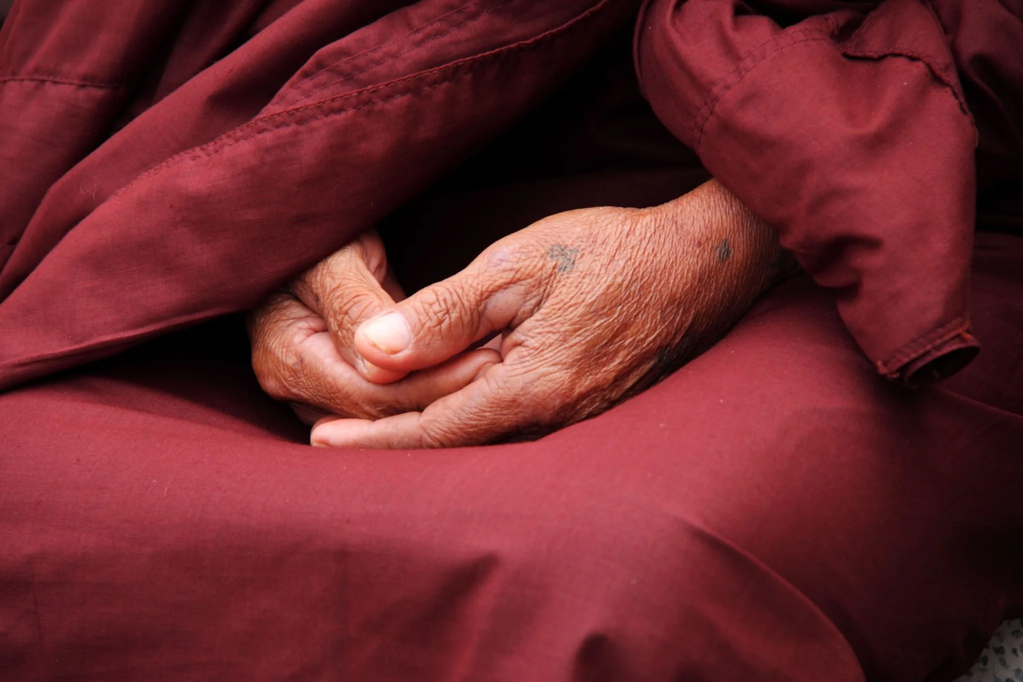 meditation hands